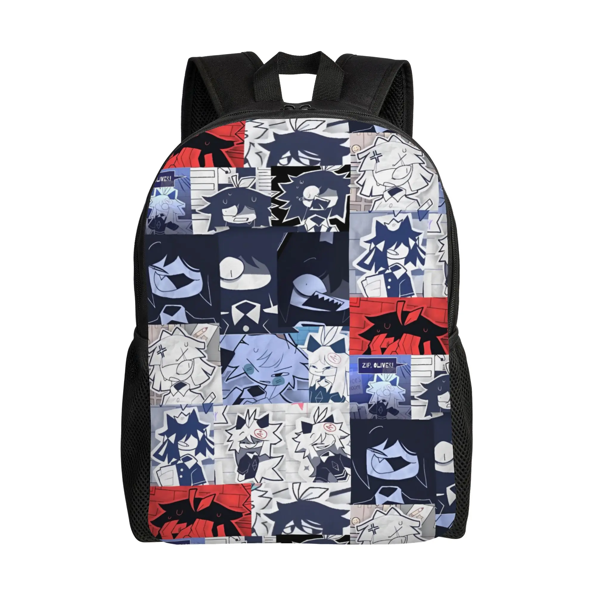 

Miss Circle Anime Backpack Gift High School Business Fundamental Paper Education Daypack for Men Women Laptop Shoulder Bag