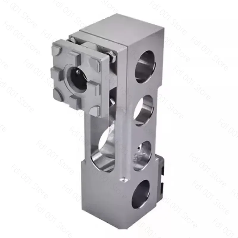 56mm Precision CNC Carving Small Copper Male Manual Chuck Square Electrode Holder for EDM Spark Machines ER Interface