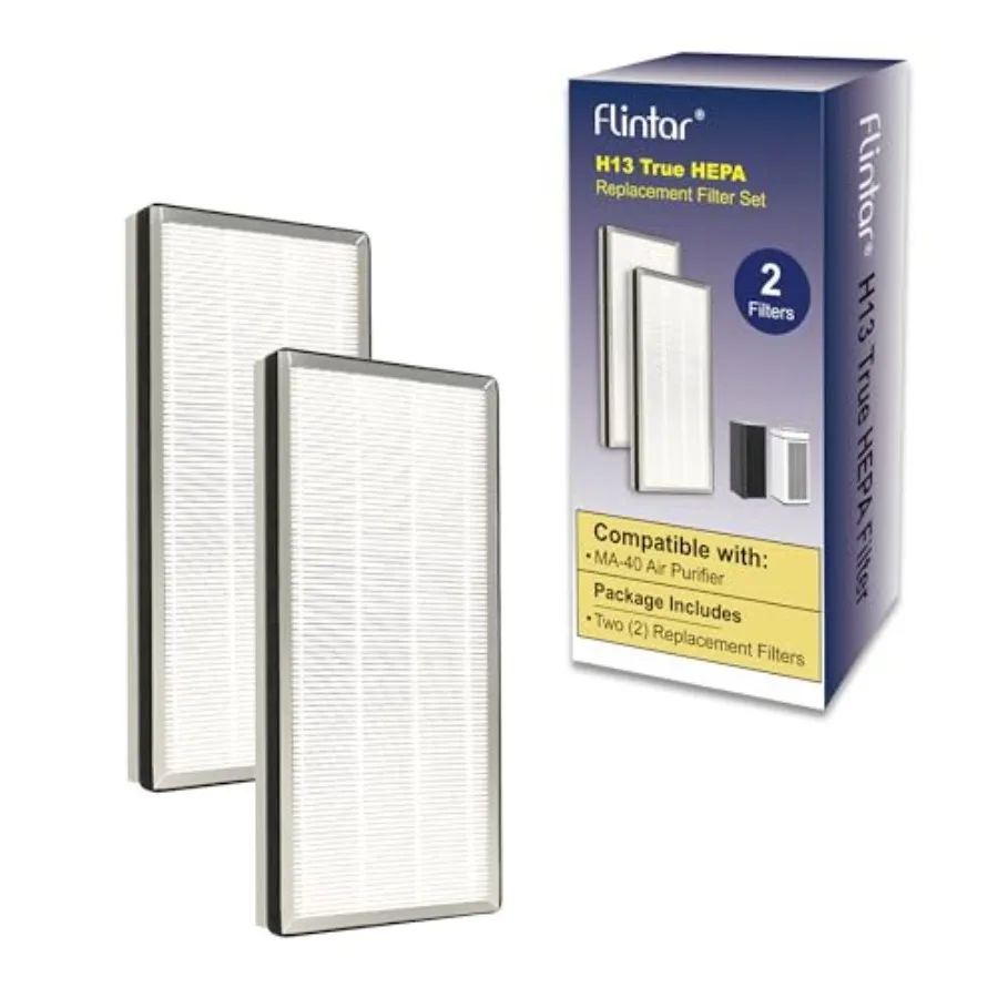 

MA40 Replacement Filter Compatible with MA-40 Air Purifier 3-in-1 H13 Grade Filtration and Activated Carbon Filter Set Part # M