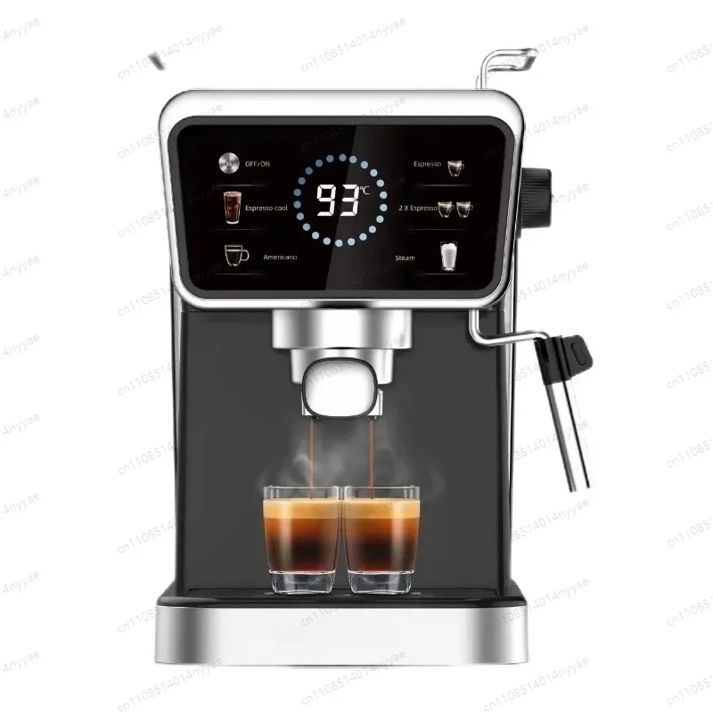 Automatic espresso machine with fully automatic milk