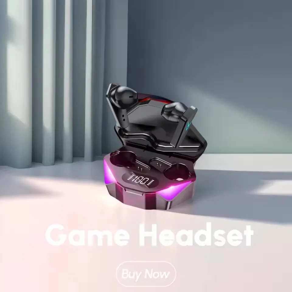 

True Wireless Gaming Specific Earphones With Low Latency And Touch Sensitive Bluetooth Technology Intelligent Noise Reduction