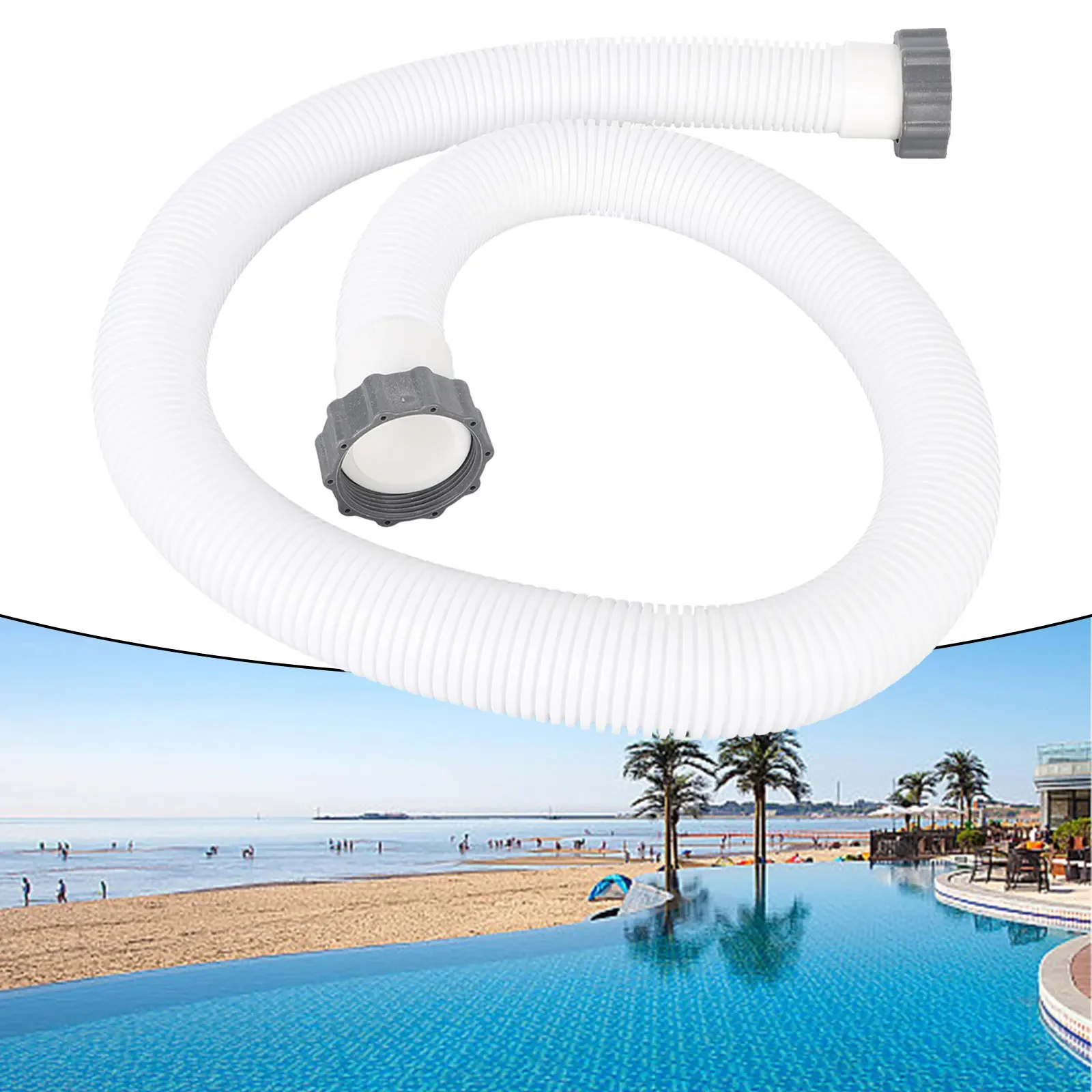 

Hose Accessories Swimming Pool Connection Hose Pool Hose Sided Pools Spas Hottubs Swimming Pool Part & Nut Set