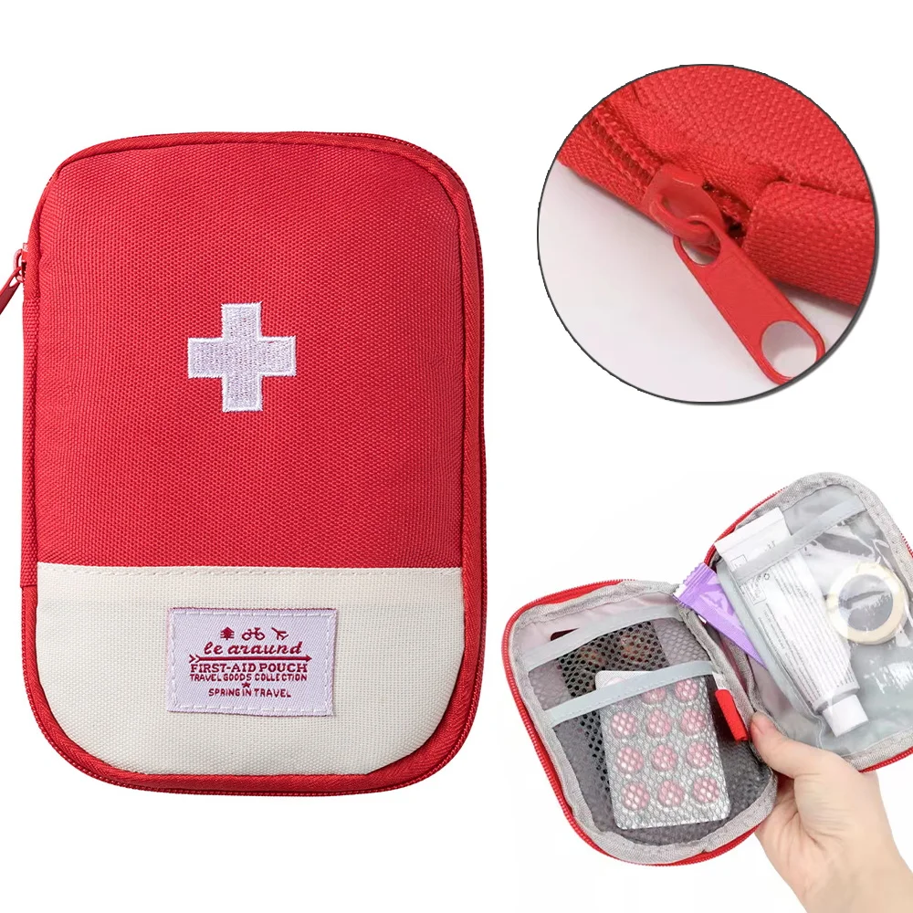 Mini Portable First Aid Kits Portable Outdoor Survival Disaster Earthquake Emergency Bags Big Capacity Home/Car Medical Package