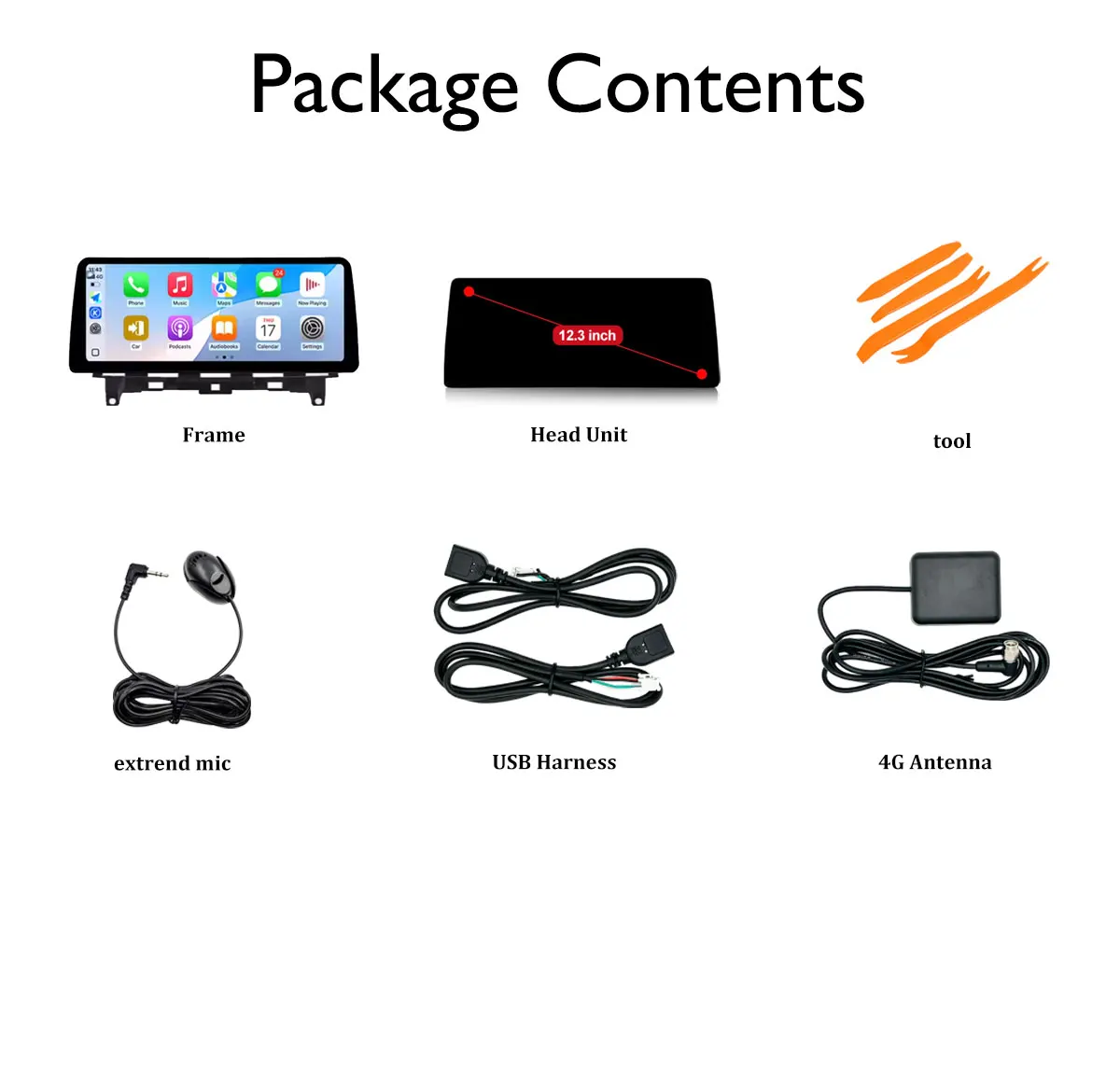 أندرويد 15 راديو السيارة الوسائط المتعددة اللاسلكية CarPlay الملاحة لتحديد المواقع واي فاي QLED 2400*900P رقيقة جدا المضيف لهوندا أكورد 8 2008-2013 #2