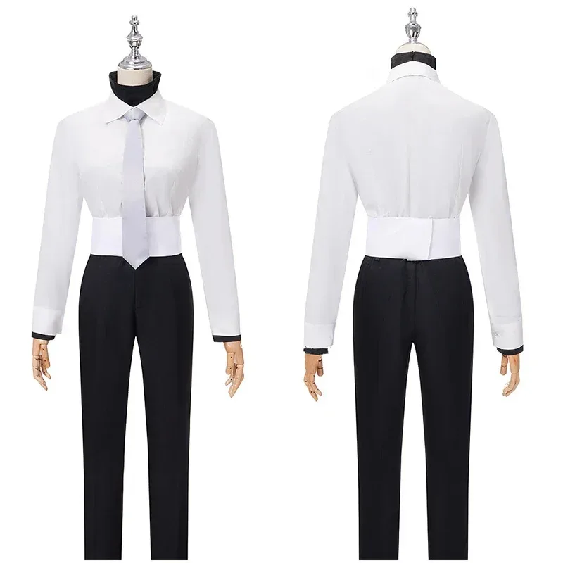 Anime Sigma Cosplay Costume Bungou Stray Dogs Cosplay Sigma Trench Uniform Suit Halloween Christmas Party Outfit for Men Women