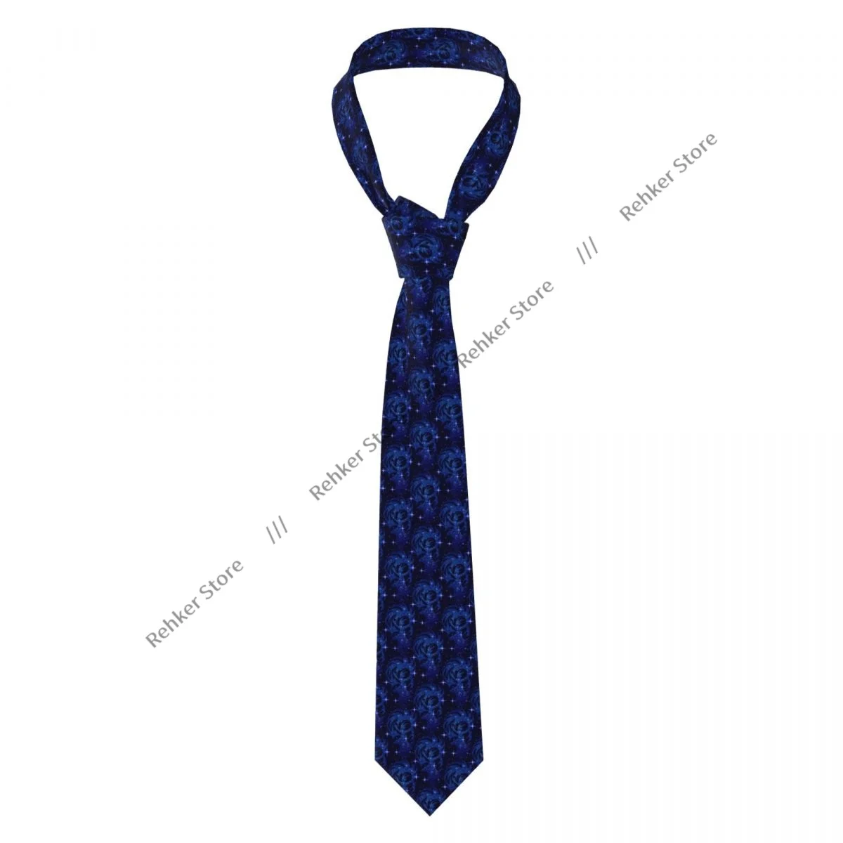 Formal Skinny Neckties Classic Men's Abstract Reindeer Silhouette Wedding Tie Gentleman Narrow