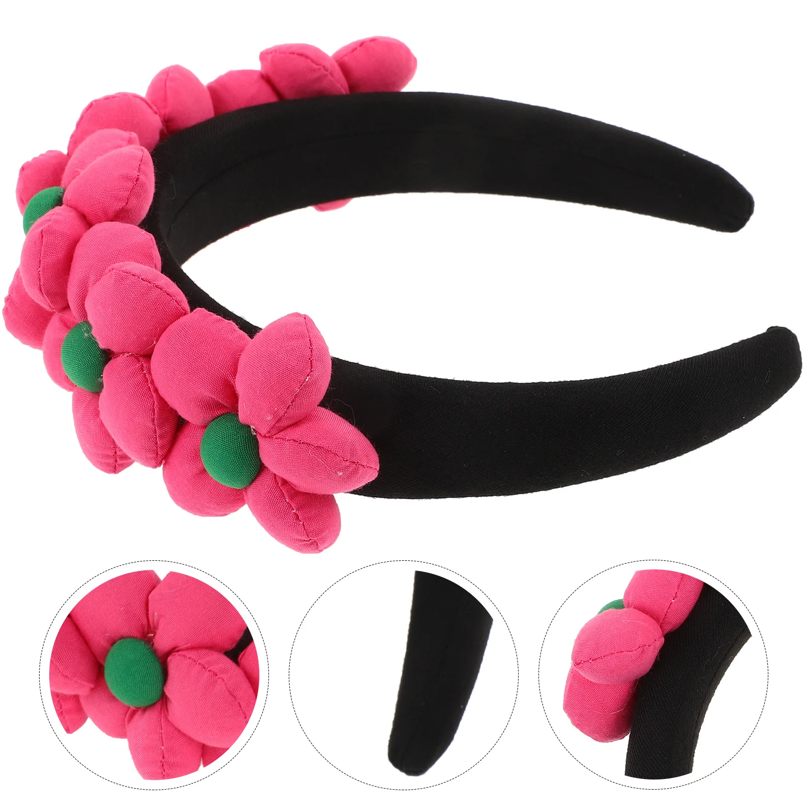 

Big Flower Headband Teens Stylish Comfortable Hair Accessory Outdoor Flower Headband Headbands for Girls