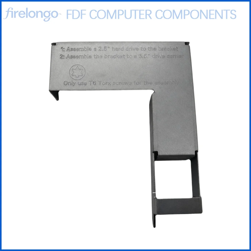 2.5 to 3.5 Hard Drive Caddy Adapter for Dell 14G R740 Y05J2 Server Tray Bracket