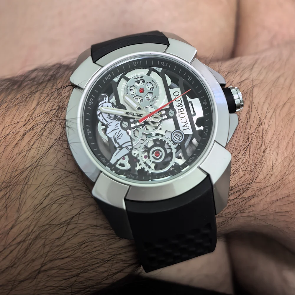 

Top Hot Sale AAA Jacob & Co Original Brand Watches For Mens Classic Special Dial Multifunction Watch High Quality AAA Clocks