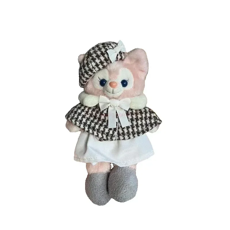 Disney Linabell Plush Pendant 16cm Cute Plush Toy Keychain Backpack Decorated With Fox Pendant Doll Girl Girlfriends Gift