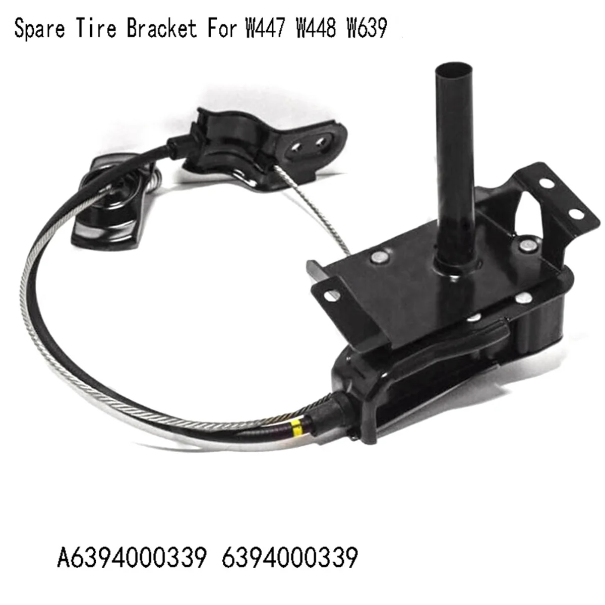 Car Spare Tire Bracket for Mercedes Benz W447 W448 W639 Viano Replacement Wheel Carrier Mount A6394000339 6394000339 image 6