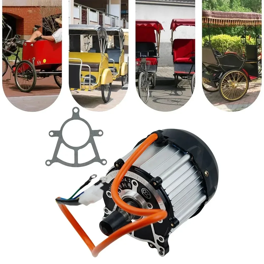 Universal Electric Tricycle Motor 60V 3000RPM Permanent Magnet Brushless Differential  1000W