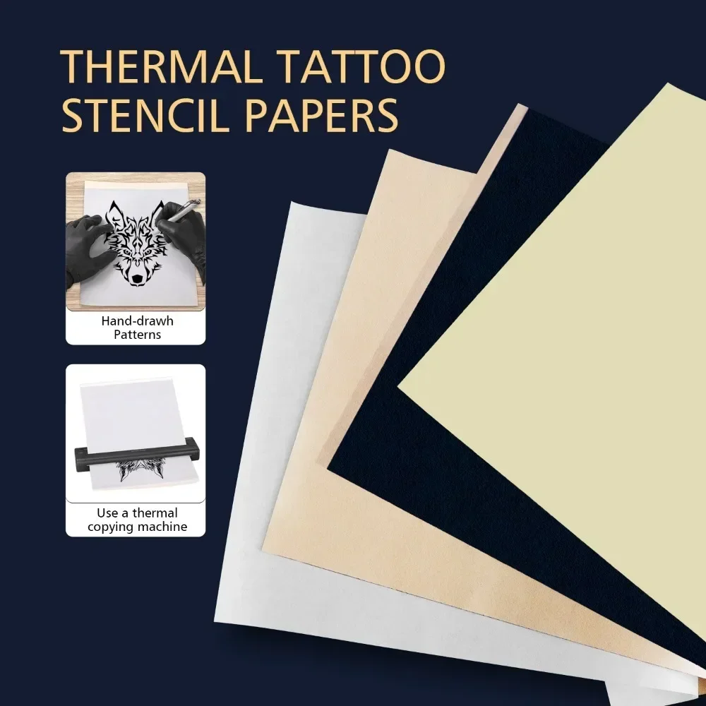 

A4 Tattoo Transfer Paper Supplies Machine Pattern Assisted Copy Paper 4Layers Paper Attachment Professional Tattoo Equipment