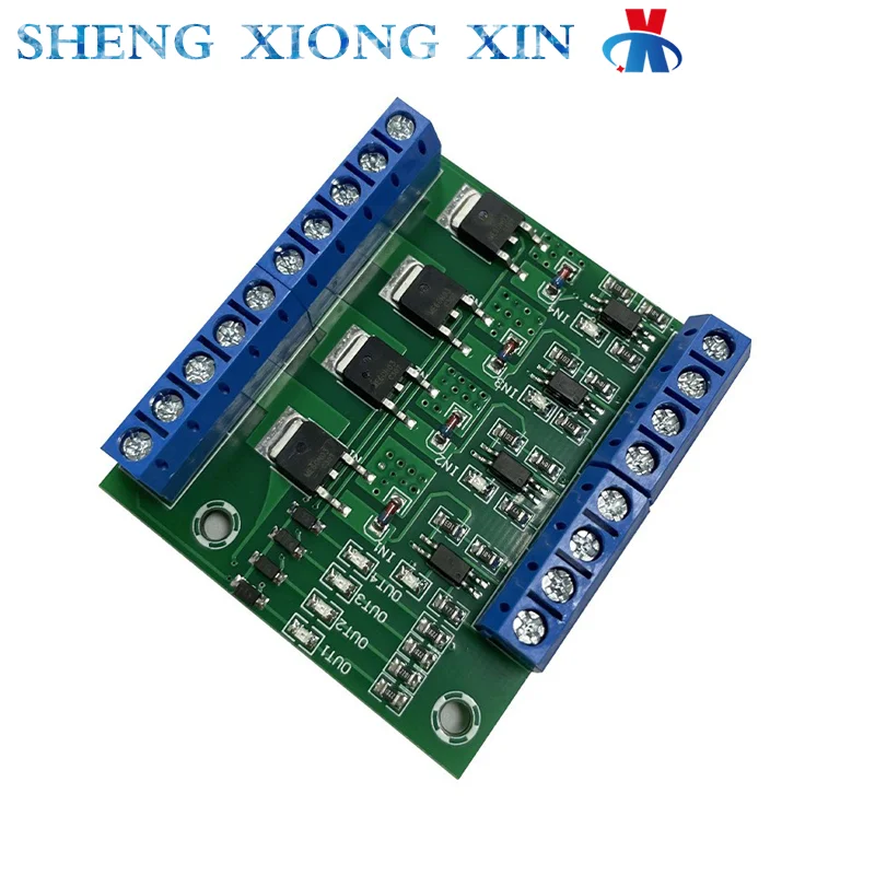 

1pcs Quad Mos/FET Module Amplifier Boards Driver Modules 4-way Optocoupler Isolated DC