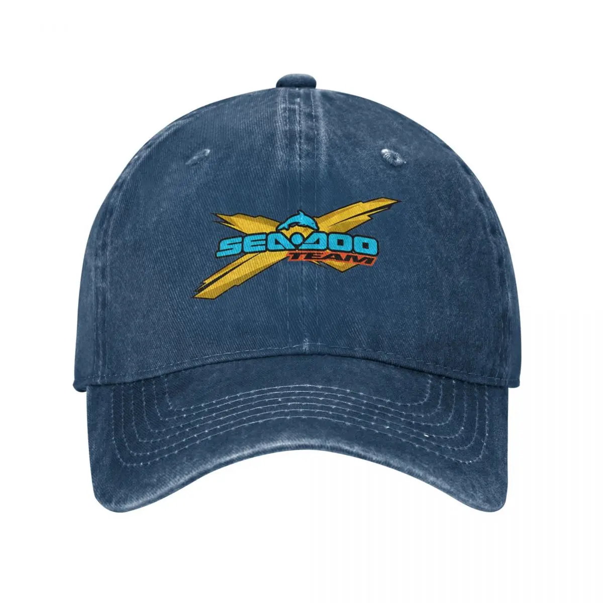 Seadoo Jetski Boats Logo Men Women Baseball Cap Distressed Denim Washed Hats Cap Classic Outdoor Summer Headwear