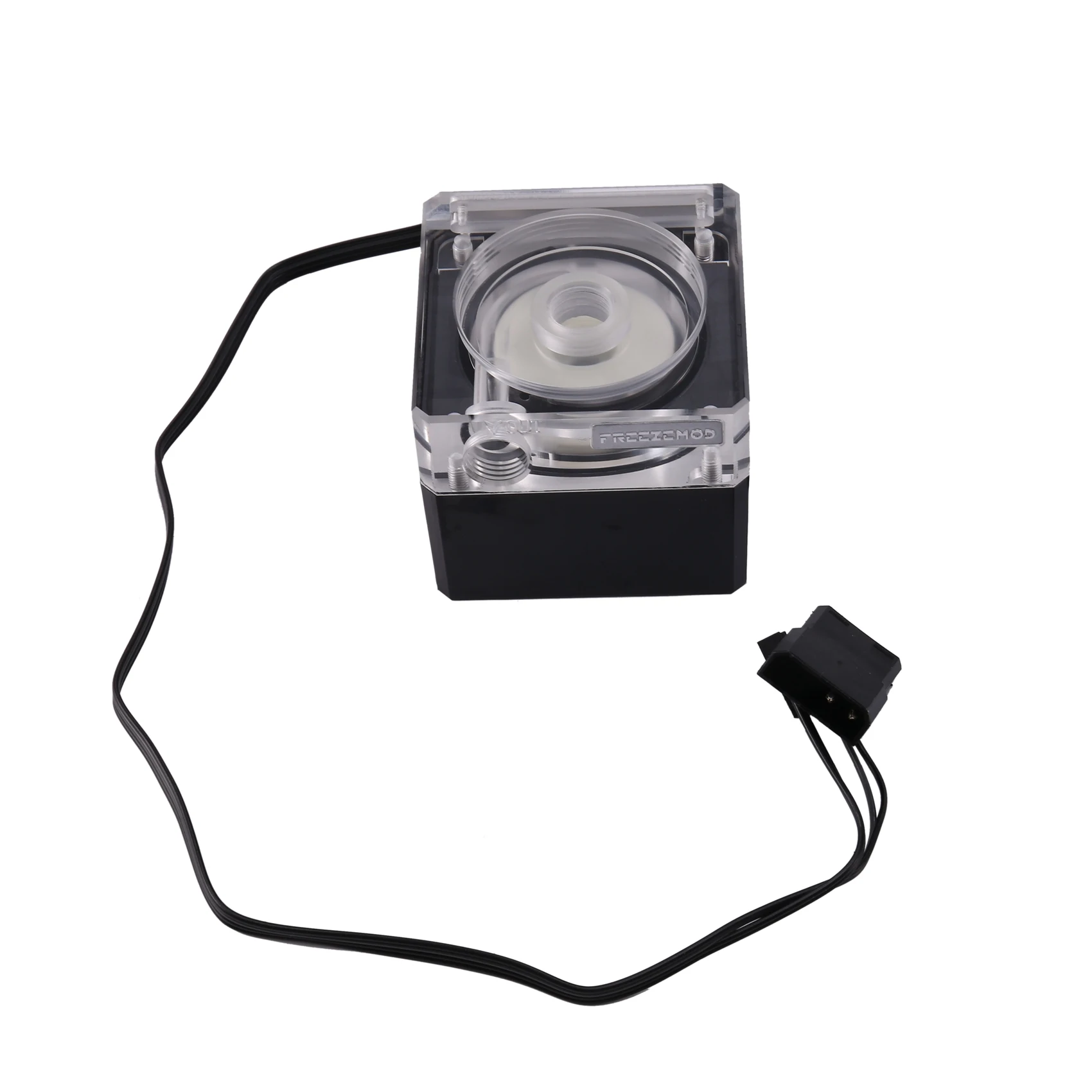 FREEZEMOD PU-FS6-J Computer Water Cooling Mute Pump with 4 Meter Flow Support RGB AURA