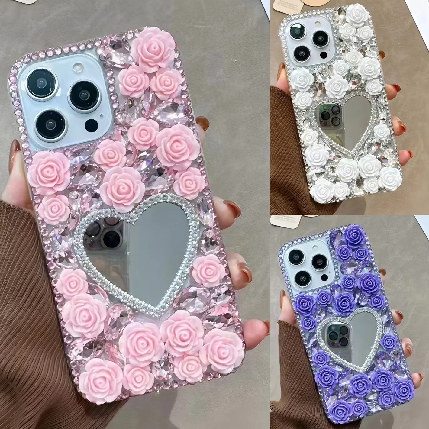 Luxury 3D Love Mirr… - image