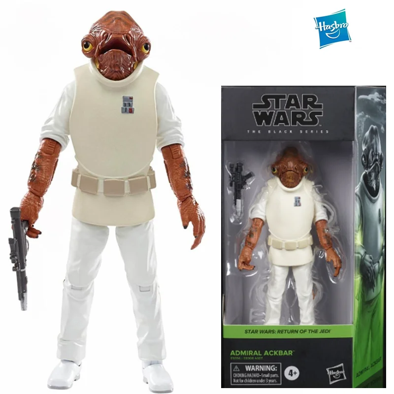 

In Stock Hasbro Star Wars The Black Series Admiral Ackbar Collectible Action Figure 6 Inch Scale Collectible Model Toy