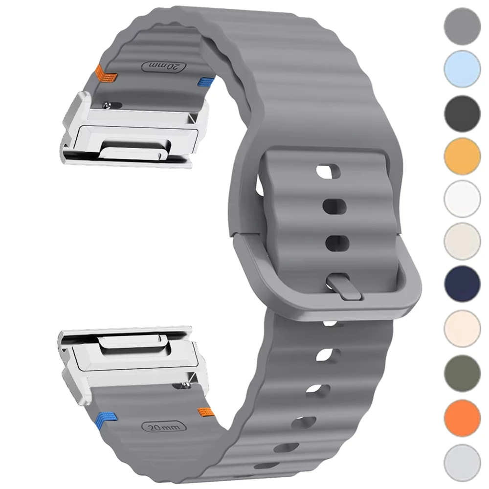 20 22 26 mm für Garmin Fenix 8 51 mm 7X 7 Pro Fenix 6X 6 5X 5Plus Tactix 7 Quick Fit Sport Silikonband Forerunner 965 945 Armband