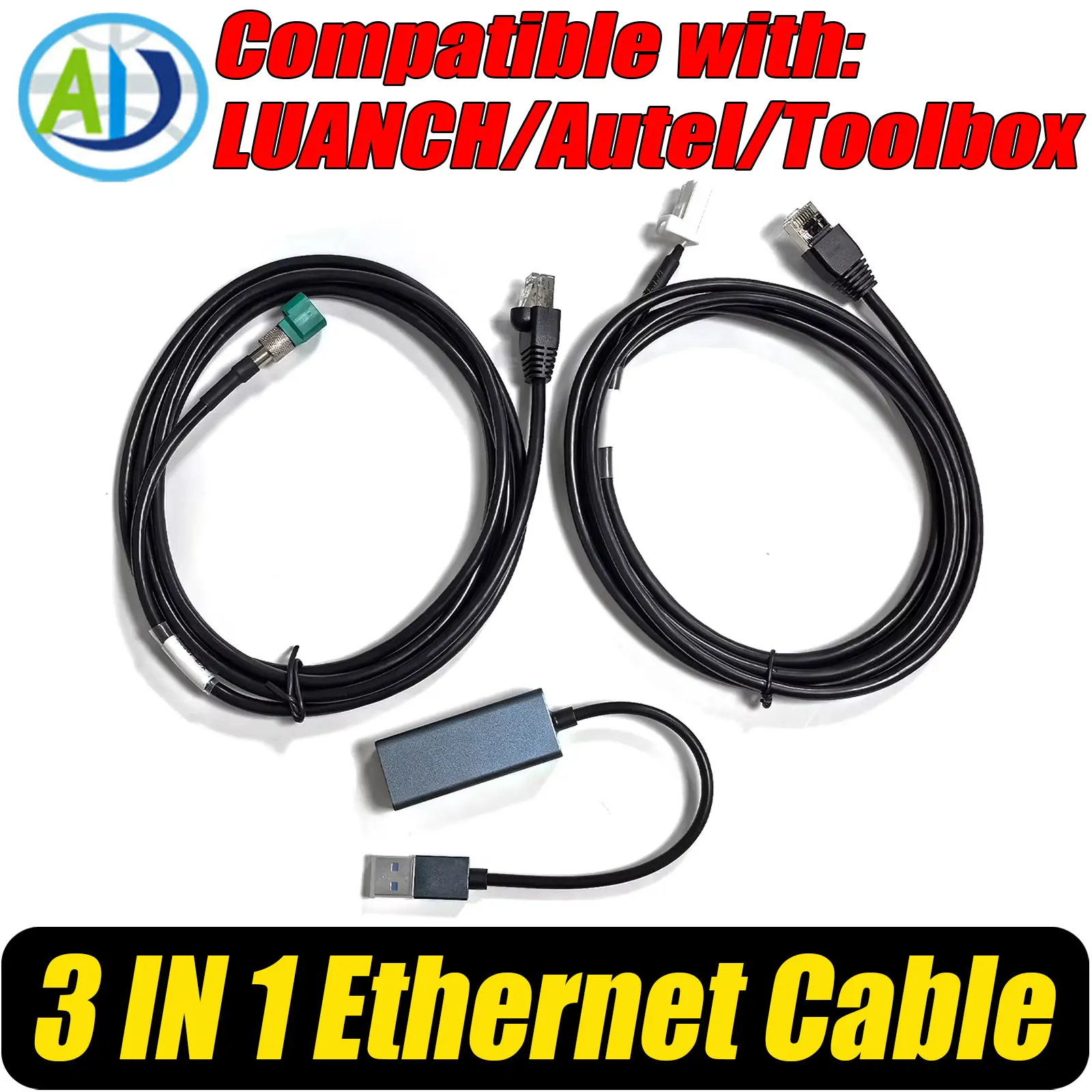 Ethernet-Kabel für Tesla Model 3/Y/X/S 1013230-00-A/1137658-00-C für Tesla Toolbox ENET Diagnoseadapter 26-Pin 20-Pin zu OBD2 – Detail 4