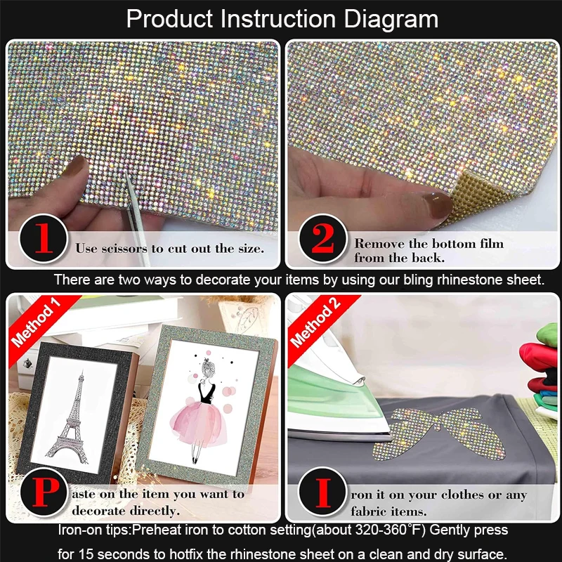 9720/4860 шт. блестящий лист со стразами, наклейка со стразами, самоклеящаяся исправление, блестящий кристалл, драгоценный камень, наклейка для автомобиля и рукоделия, декабрь