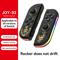 Joycon Switch Controller Joypad Wake-up Controllers for Switch/Lite/OLED Replacement Controller with Sword Dual Vibration