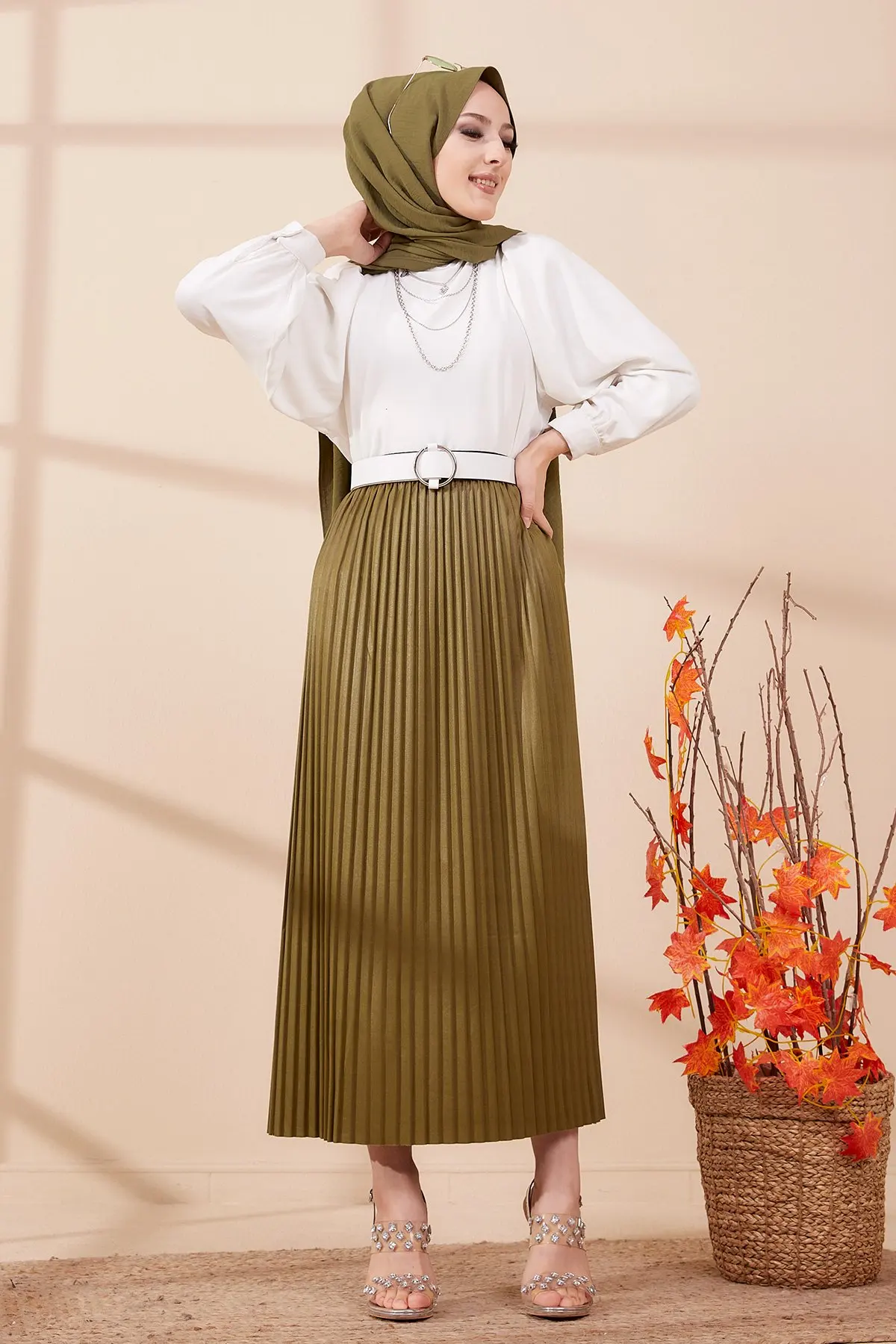 Women's Skirt 2021 Hijab Hijab Turkey Dubai bottom for Women Clothing for Muslim women hijab women abayalar