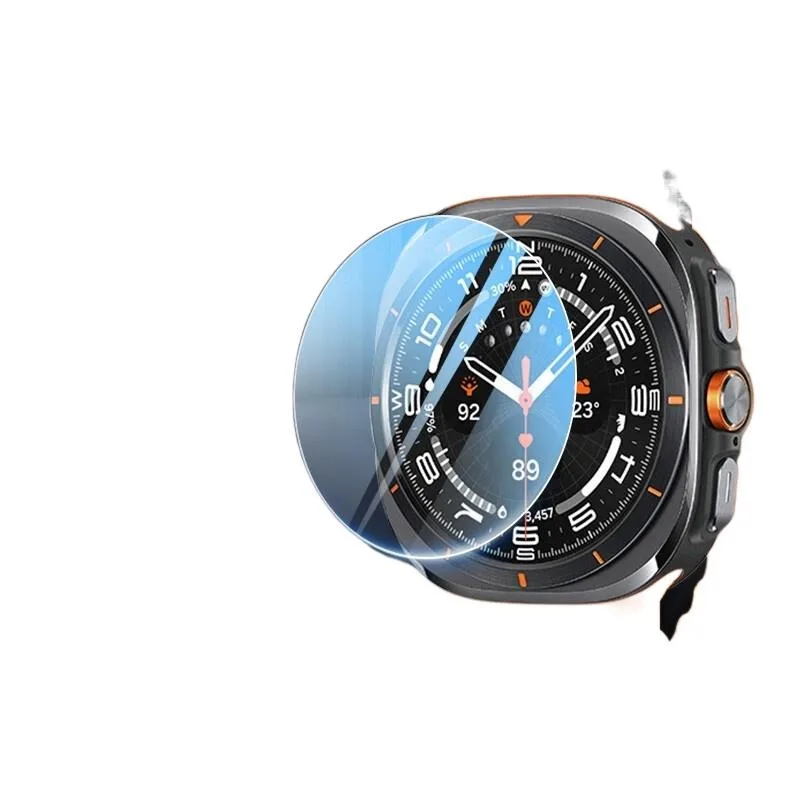 

For Samsung Galaxy Watch6 Classic 40mm Watch7 Ultra FE 47 44 43mm Slim Tempered Glass Screen Protector Anti-Glare Design