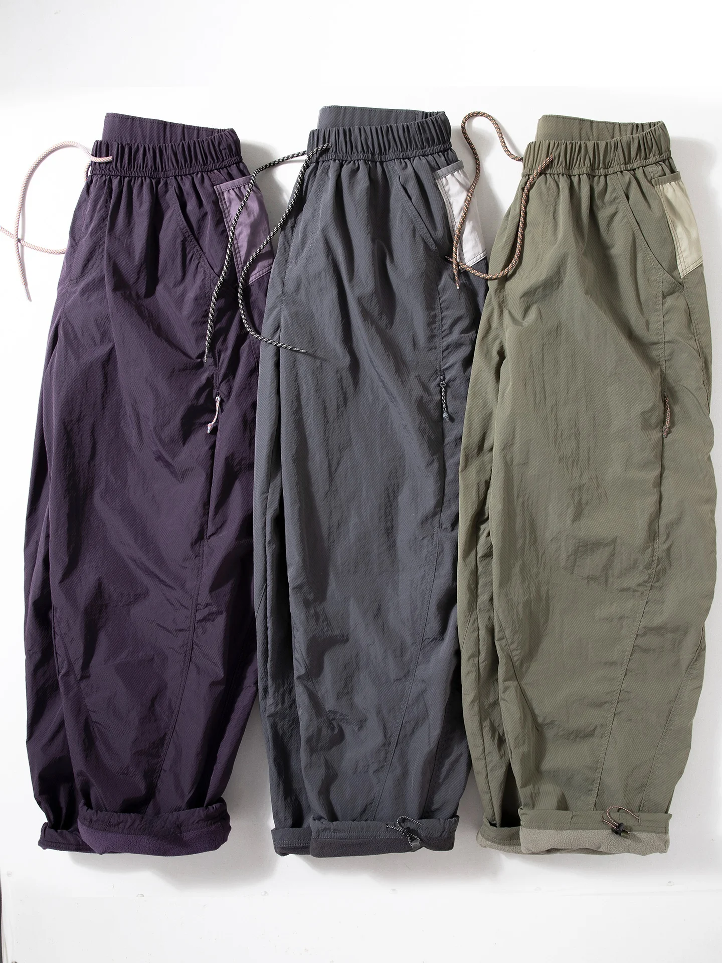 

Outdoor Mountain Series Functional Sle Fce Lined Warm Lightweight Loose Waterproof Work Trousers for Men And Women