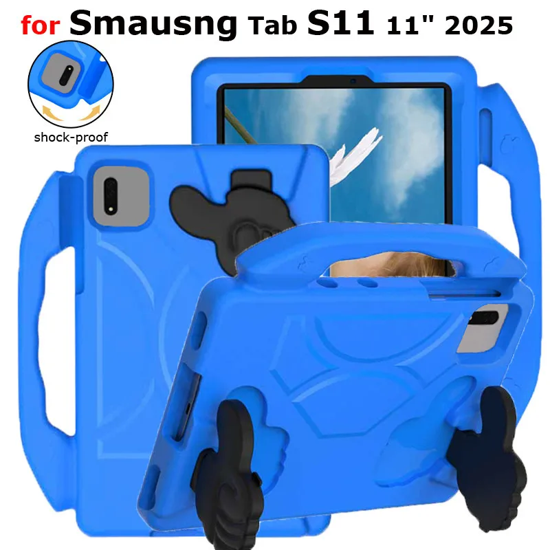 

Для Smausng Galaxy Tab S11 2025 11 дюймов X730 X736B A11 X133 S10 Lite FE A9+ S7 S8 11 A8 10,5 A 8.0 A7 Eva Детский чехол