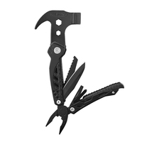 Multitool Camping Accessories Stocking Stuffers for Men Dad Gifts, 14 In 1 Survival  Hammer Christmas Cool Gadgets