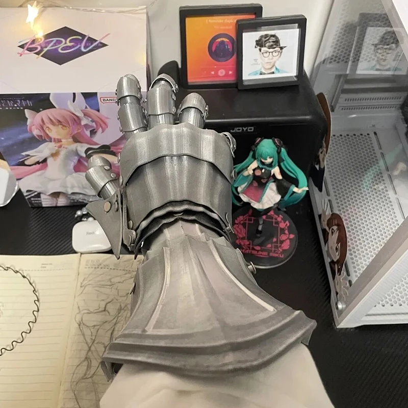 Technology Cyberpunk Cosplay Prop Knight Mechanical Hand Arm Armor Unisex 3D Printing Gothic Vintage Battlegear Accessory - view 6