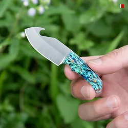 Outdoor Portable Mini Knife Bottle Opener Demolition Express Knife Collection Knife Keychain Camping Portable Tool Gift