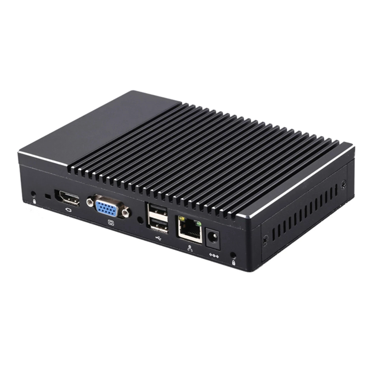 AMD A6-1450 Windows 10 Mini PC DDR 8GB 256GB HD8250 obsługuje HD VGA wyjście 1000M Lan 6 * USB Windows10 biuro Mini komputer stacjonarny