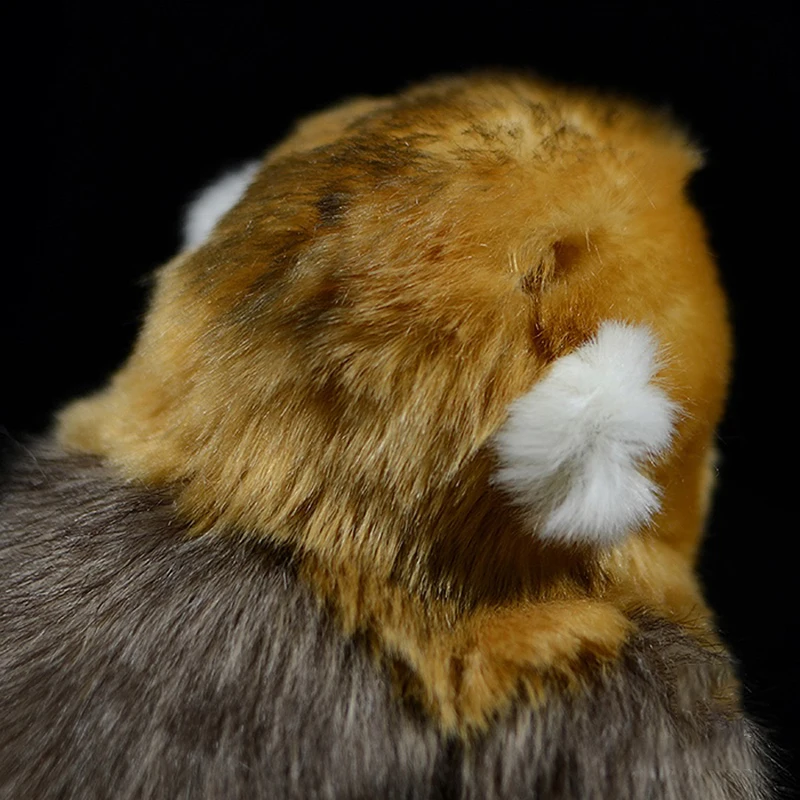 Scimmia dorata giocattoli di peluche Anime ad alta fedeltà carino peluche scimmia dal naso snub animali realistici simulazione bambola di pezza regali Kawai