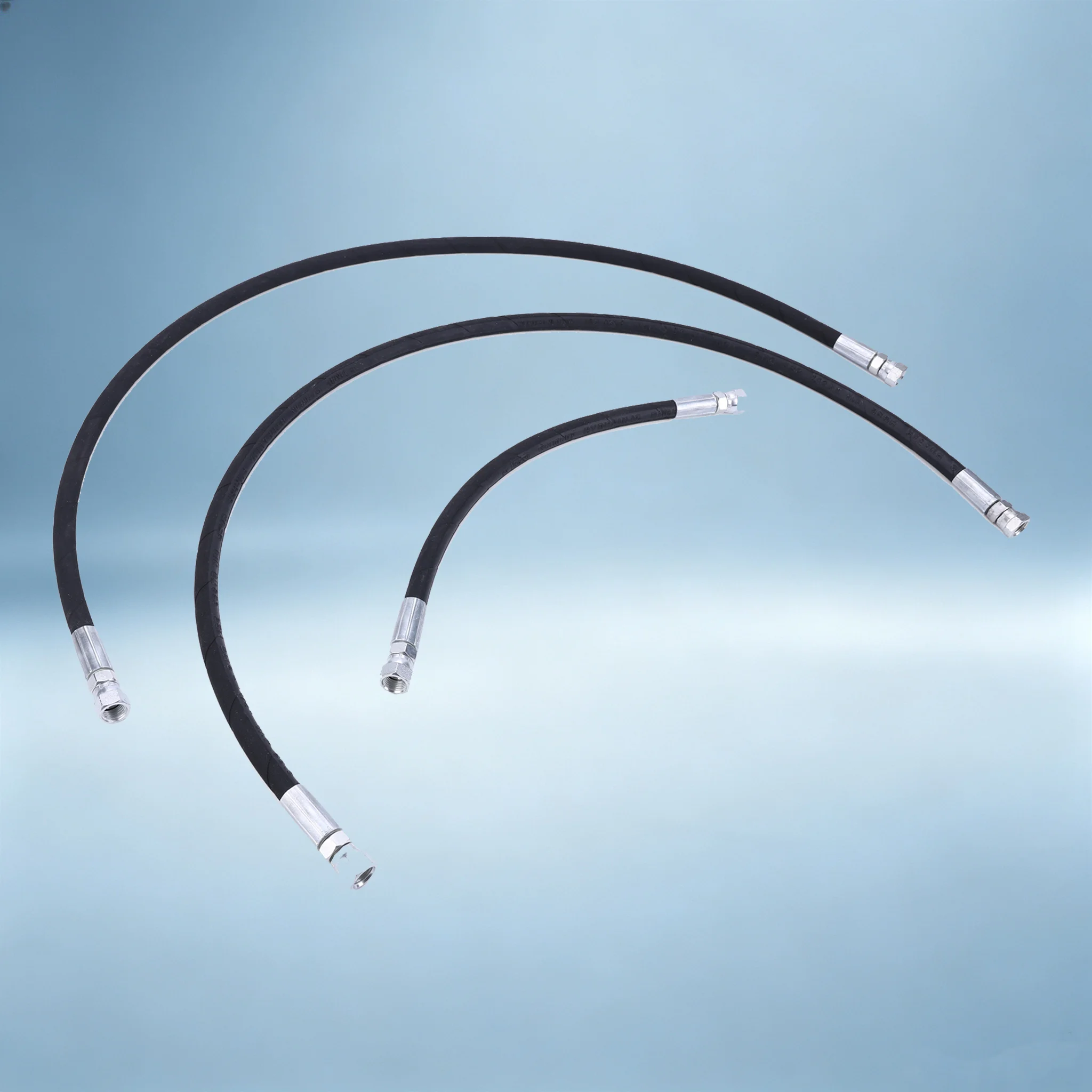 Snow Plow Hose Set Compatible for Western 56616 56617 Fisher Replace 56591 56592
