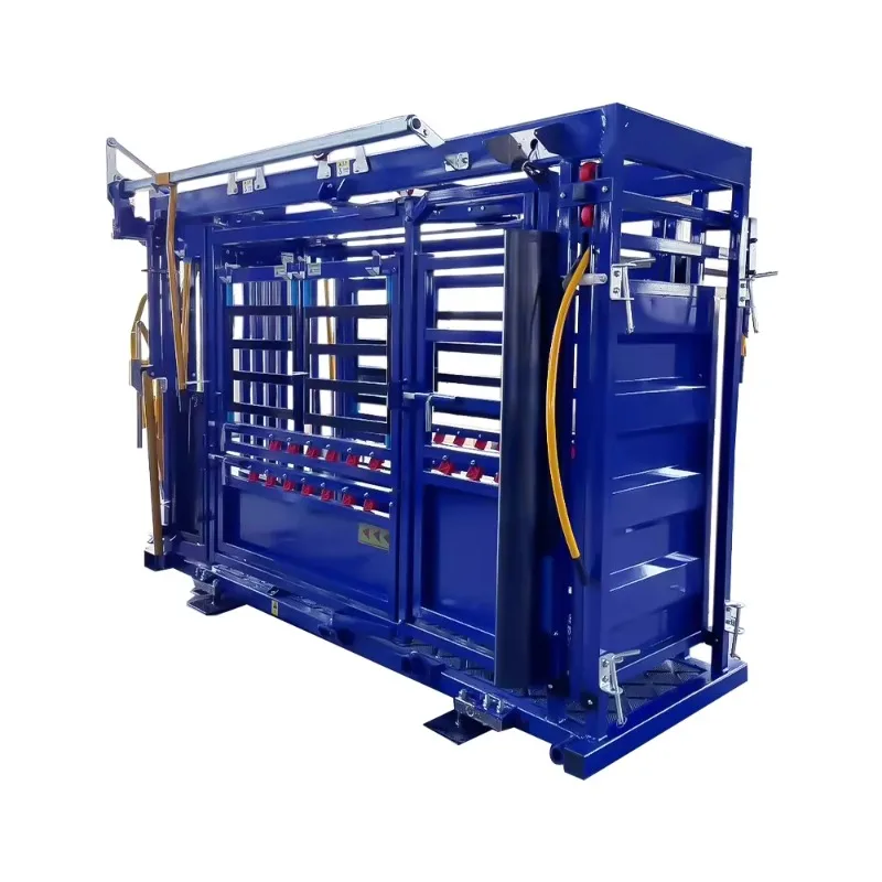 Custom 2026 New Steel Frame Postpartum Cow Standing Support 350x140x240cm 1000kg Core Bearing Wire for Farm Animal Recovery