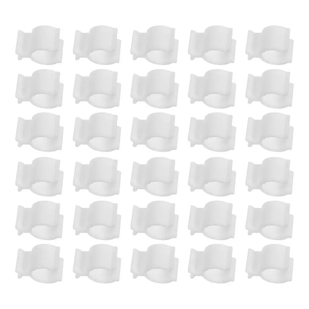 100Pcs Makeup Remover Pump Clip Leakproof Plastic Lotion Dispenser Lock for Shampoo Cleansing Oil Bottle Pump Collar Clip