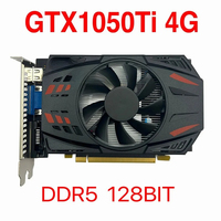 DDR5 Desktop Upgrade GTX1050Ti 4G Graphics Card, High-definition Gaming Independent Graphics Card