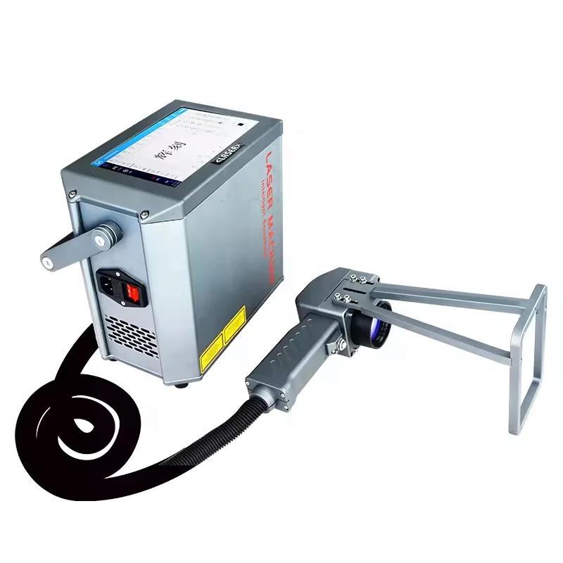 

20w Handheld Mobile Portable Mini Fiber Laser Marking Machine For Metal Nameplate Mold Coding Machine Fiber Engraving Machine