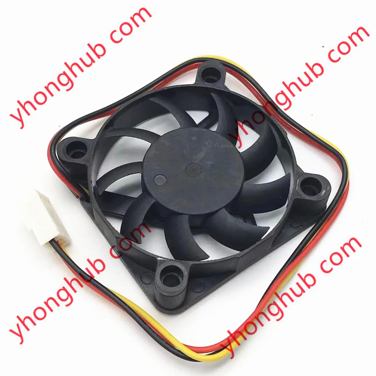 Everflow R125010BM DC 12V 0.15A 50x50x10mm 3-wire Server Cooling Fan