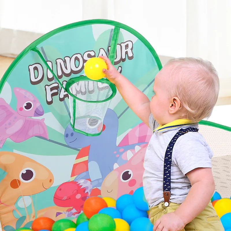 Dobrável playhouse interior crianças bebê casa tenda gabinete pode ser armazenado bola colorida pequena jarro piscina de brinquedos