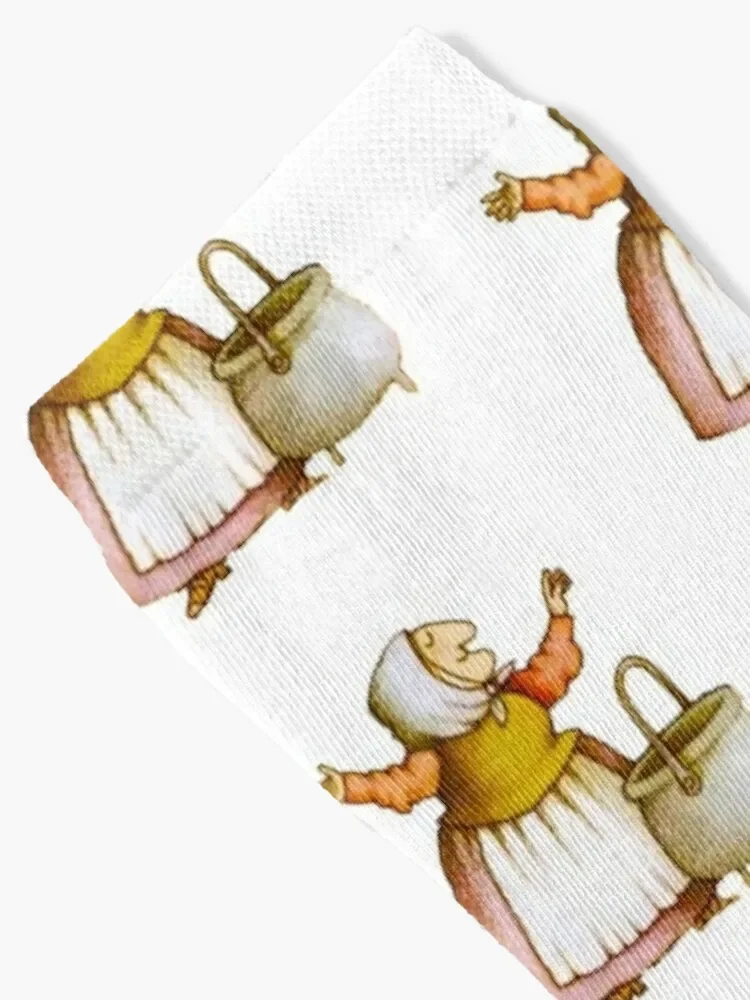 Strega Nona with Pasta Pot Socks winter christmass gift Socks Male Women's