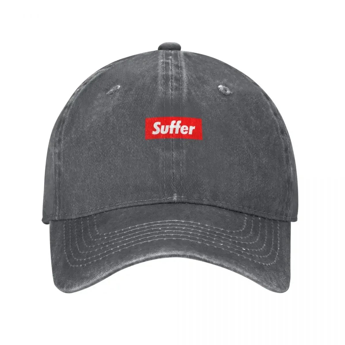 Suffer logoClassic T-Shirt Baseball Cap Mountaineering Luxury man cap Women's Beach Men's