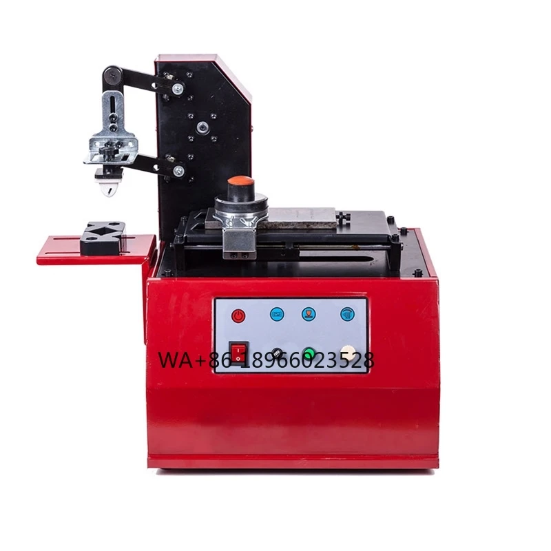 LY-380 220V Super Power 100W Environmental Semi-automatic Expire Electric Pad Printer Round Expiry Date Pad Printing Machine