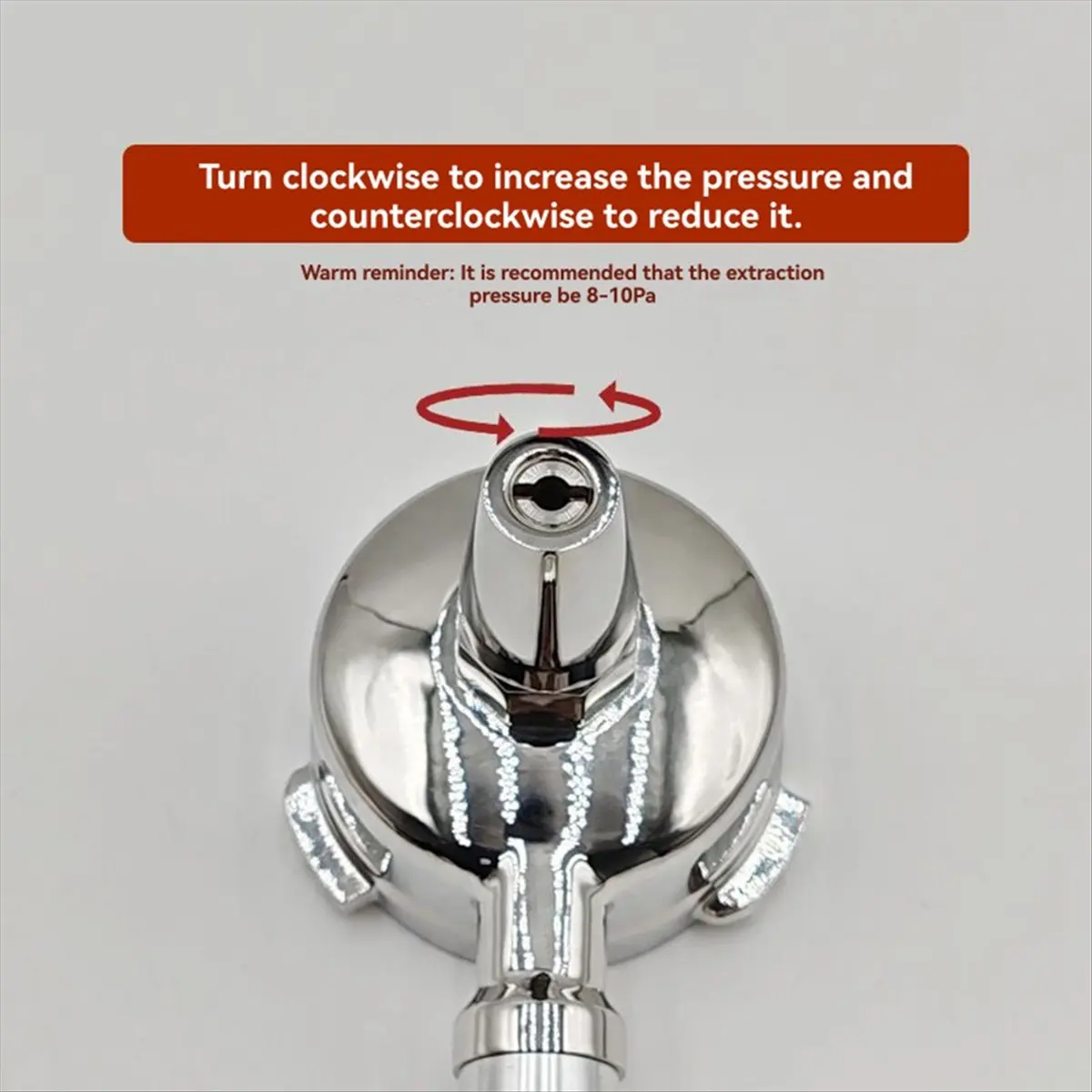 

Ручка кофемашины E61 Универсальная ручка портафильтра 58 мм для улучшенной экстракции эспрессо B