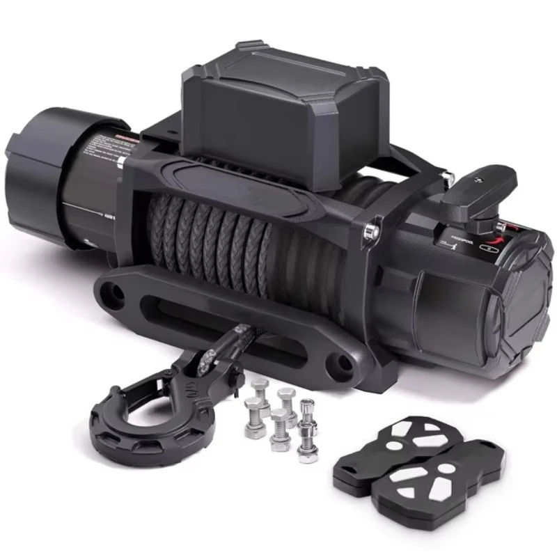 

Лидер продаж 10000-12000 фунтов 12 В 5 тонн беспроводной пульт дистанционного управления 4x4 электрический автомобиль грузовик лебедка