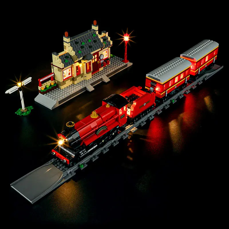 Diy LED Light Kit For LEGO 76423 Express & Station (Only LED Light,Without Blocks Model )