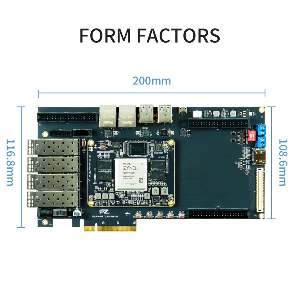 PUZHI 7035 7045 7100 Card: Xilinx SoC ZYNQ 7000 7035 7045 7100