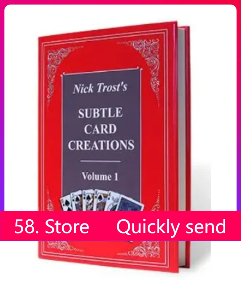 New 2025  Nick Trost - Subtle Card Creations Volume 1  - Magic tricks ( 58 Store Download )